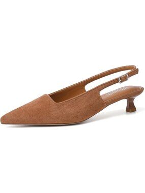 Chic Pointed Closed Toe Kitten Heels for Women - Stylish Low Pumps for Work